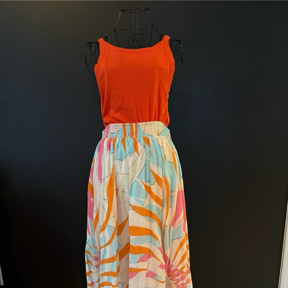 Ann Taylor Loft Orange Tank Top